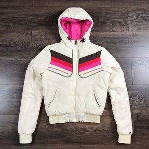 Hilfiger Denim Authentic Classic Apparel Tommy Hilfiger 80s Vintage Crop Jacket